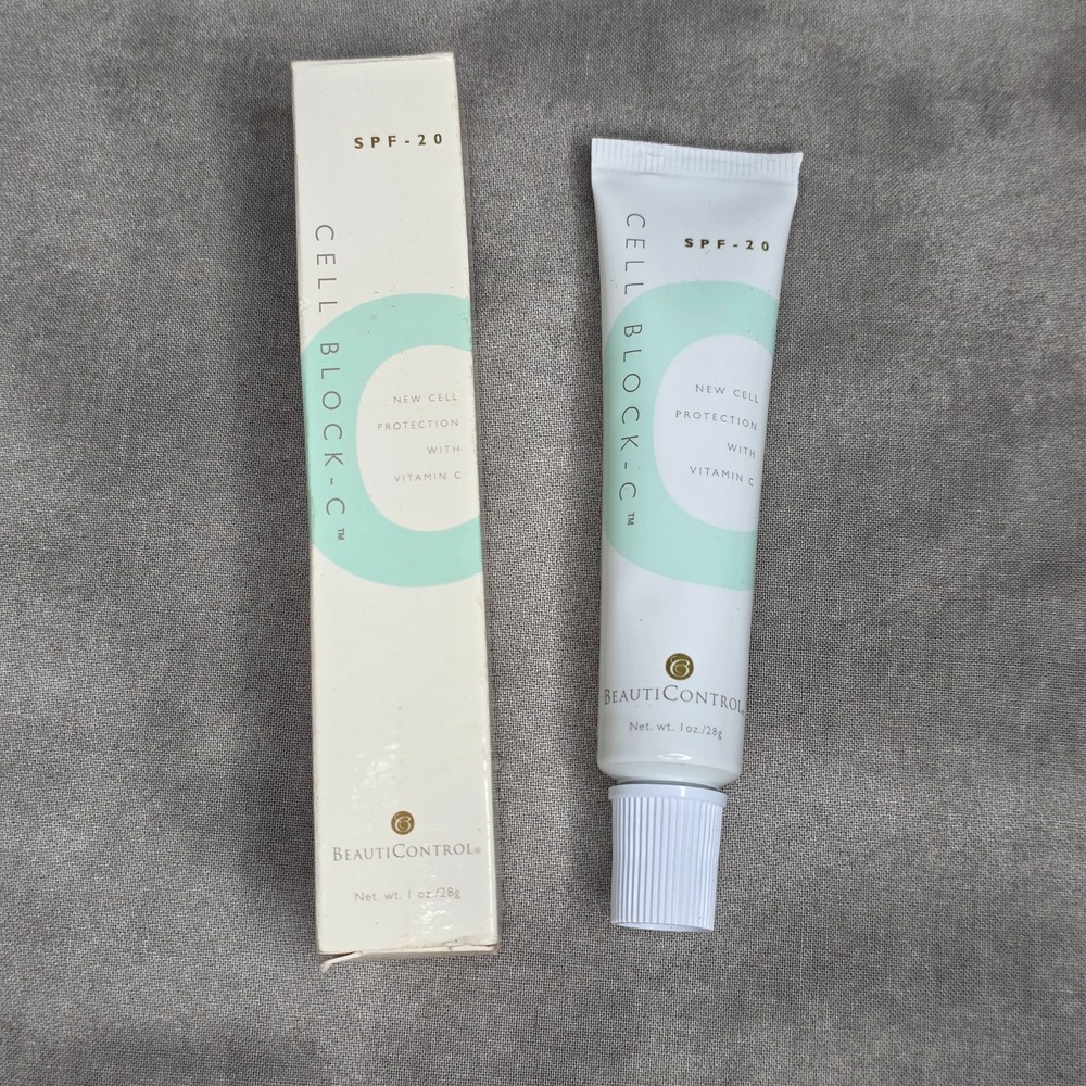 BeautiControl Cell Block-C New Cell Protection 1oz Anti-aging New, Sealed
